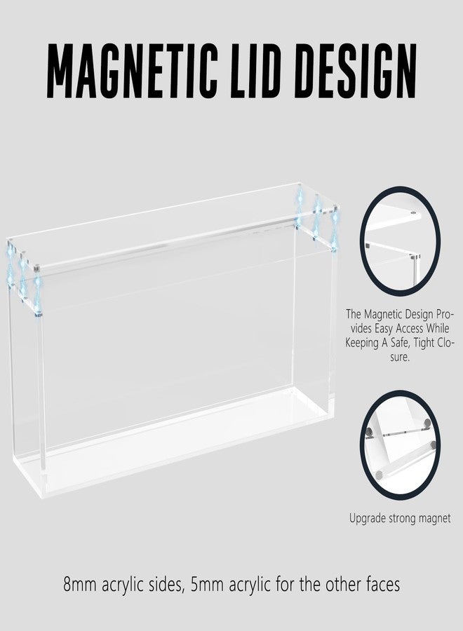 Botyboty Prismatic Evolutions SPC Box Acrylic Display Case, SPC Protector Case, Compatible with Prismatic Evolutions Super-Premium Collection Box, Ultra Thick 8mm + 5mm Acrylic with Strong Magnetic Lid - Image 4