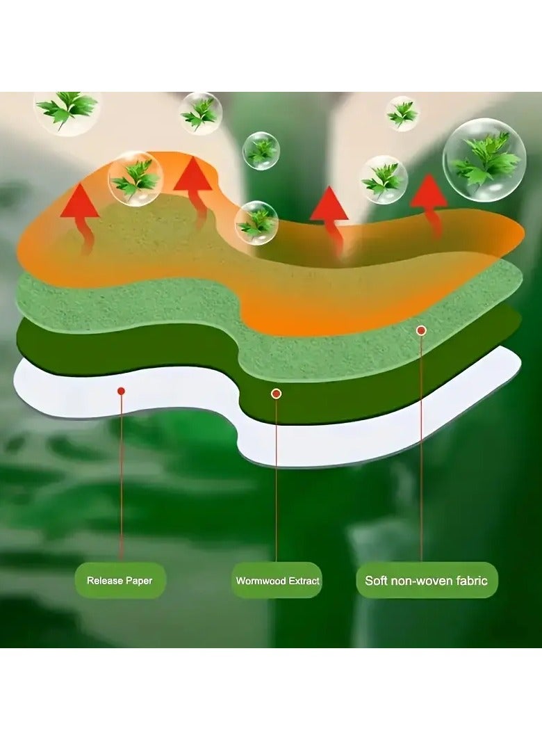 Matrox Natural Herbal Heat Therapy Pads and Moxipostion for Knees, Back, Neck and Shoulders - Self-adhesive Joint Support and Pain Relief Pads. - Image 2