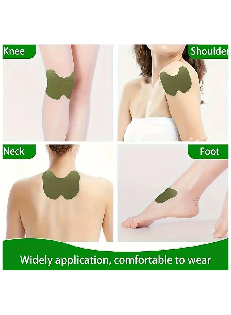 Matrox Natural Herbal Heat Therapy Pads and Moxipostion for Knees, Back, Neck and Shoulders - Self-adhesive Joint Support and Pain Relief Pads. - Image 3
