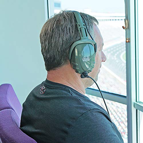 Race Day Electronics - Earmuff Headphones - RDE-990, iPhone & Scanner Compatible - Great for Impact Sports Like Hunting, Gun Range, NASCAR Races, Construction, Work, etc. - Image 4