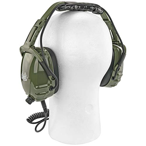 Race Day Electronics - Earmuff Headphones - RDE-990, iPhone & Scanner Compatible - Great for Impact Sports Like Hunting, Gun Range, NASCAR Races, Construction, Work, etc. - Image 3