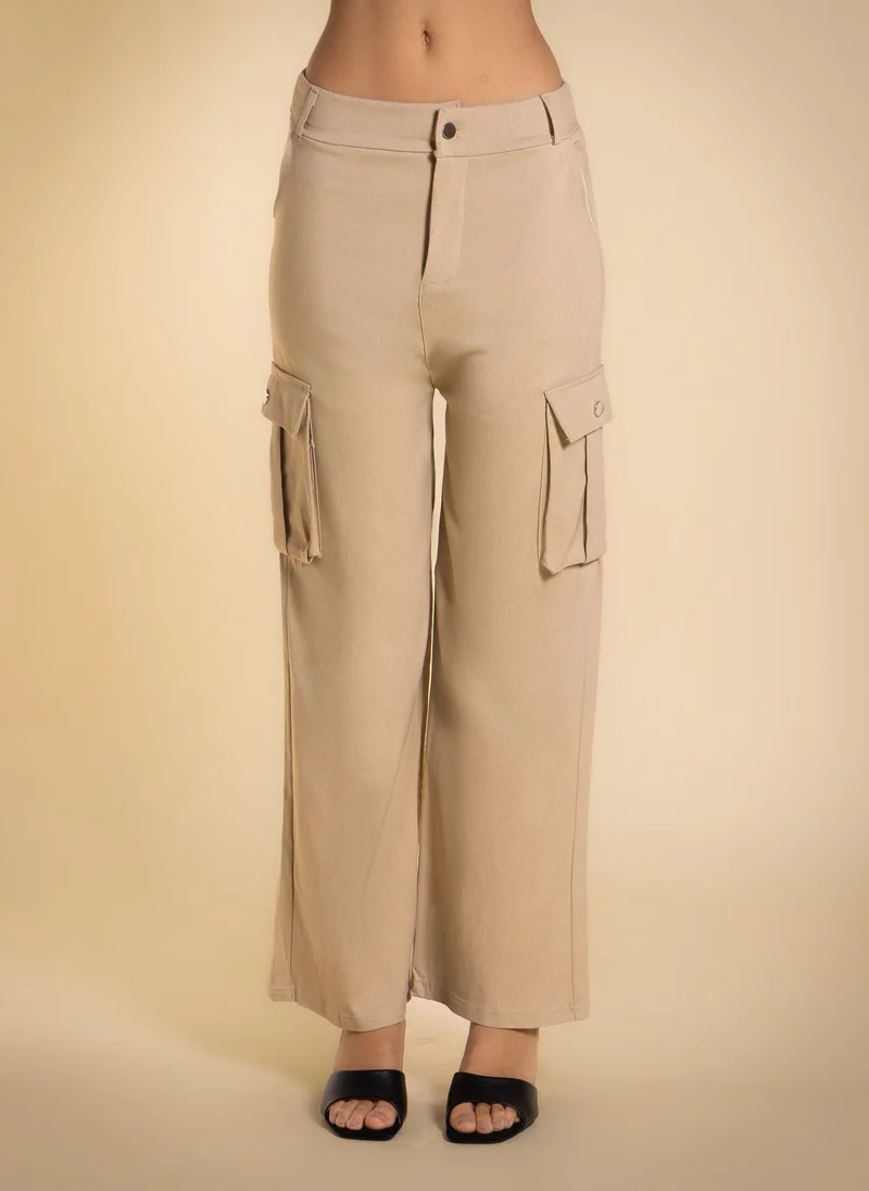 شايبس MID-WAIST CARGO TROUSERS