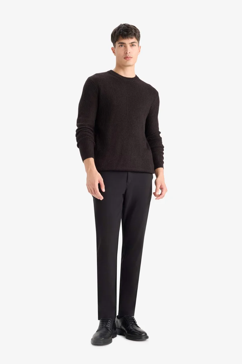 Defacto Standard Fit Crew Neck Knitwear Pullover
