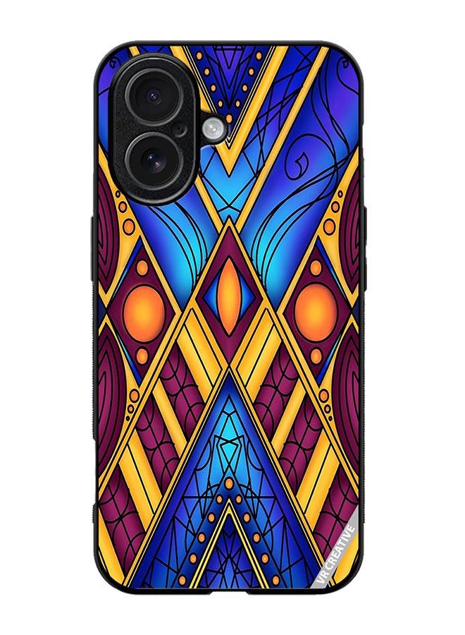 Protective Case Cover For Apple iPhone 17 Abstract Design Multicolour
