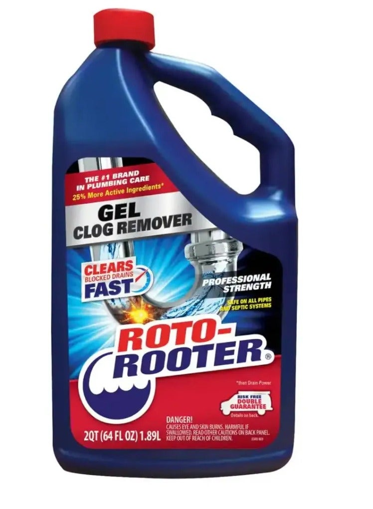 ROTO-ROOTER Clog Remover Gel 1.89 L - Image 1