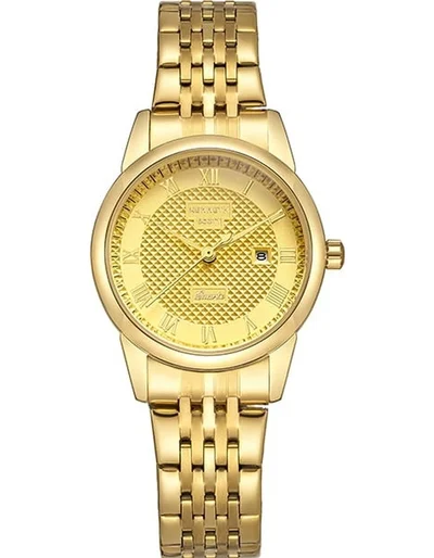 كينيث سكوت ساعة كينيث سكوت نسائية بسوار ستانلس ستيل ذهبي