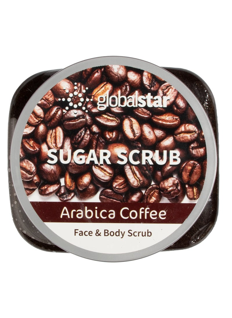 Global Star - Sugar scrub for face and body coffee 600 grams - Image 1