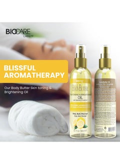 Biocare Biocare Skin Toning & Brightening Oil - Infused with Vitamin C, Rosehip Seed Oil, Vitamin E - Nourishing and Non-Greasy Body Oil for Hydrated, Radiant, Even Skin Texture and Complexion - 6 Oz  - Image 4