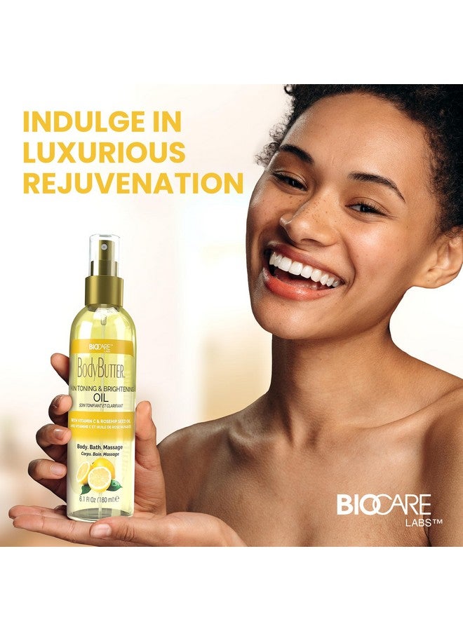 بيوكير زيت بيوكير لتفتيح البشرة وتوحيد لونها - غني بفيتامين سي وزيت بذور ثمر الورد وفيتامين إي - زيت مغذي للجسم غير دهني لبشرة رطبة ومشرقة وموحدة اللون - 6 أونصة - Image 3