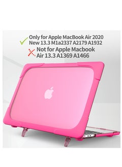 GULFLINK Hard Shell Case Cover with Kickstand Shockproof Function for MacBook Air A1466/A1369  13 inch  - Image 1