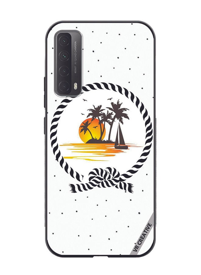 VR CREATIVE Protective Case Cover For Huawei Y7a Scenerio Design Multicolour - Image 1