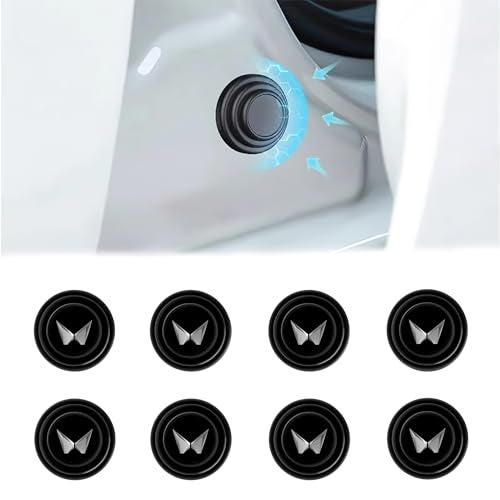 ARKZO 8Pcs Car Door Shock Absorber Protector Rubber Pads Guard Protection Stickers Compatible for Scorpio, XUV 300, XUV 400, XUV 700, XUV 500, Bolero, Marazzo, KUV 100, Xylo, XUV 3XO, XUV 7XO, XES 9S - Image 1