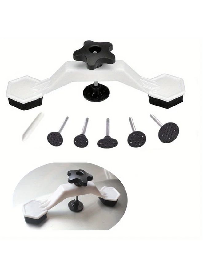 7 Pcs Car Dent Repair Tools Paintless Dent Removal Kit With 6 Pulling Heads - Image 1