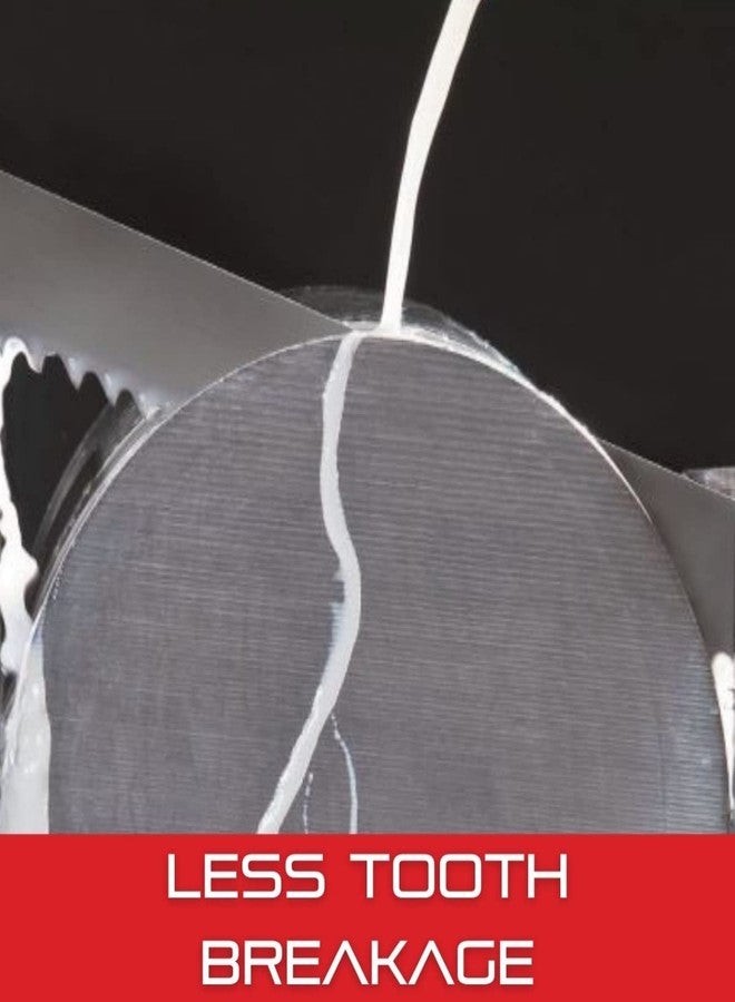 ستارريت شفرة منشار شريطي ثنائية المعدن من ستاريت فيرساتيكس إم بي مع أسنان من فولاذ الكوبالت M-42 - مثالية لقطع الأنابيب الهيكلية - 11 قدمًا و6 بوصات، 3/4 × 0.035 × 10-14/IP-PR - 99234-11-06 - Image 5