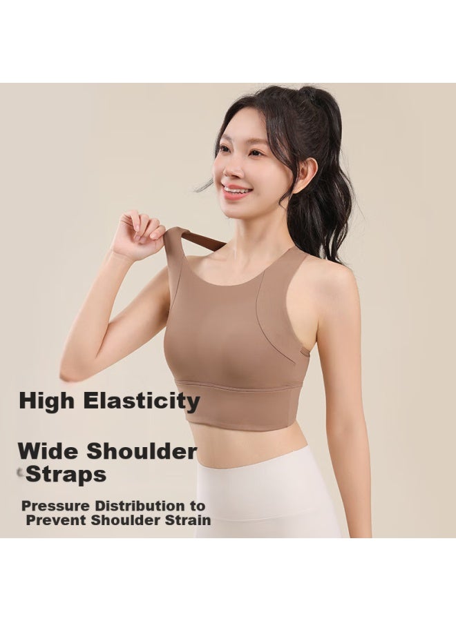 Liberal Freedom Series High Intensity Sports Bra Women's One-piece Shockproof Anti-sagging Yoga Tank Top Fitness Training Bra For Outerwear And Innerwear - Image 2