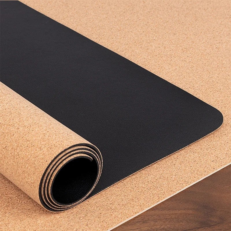 Y&D Natural Cork & PU Leather Desk Pad - Waterproof Dual-Sided Large Office Desk Mat, Ultra-Thin Table Protector & Mouse Pad - Image 1