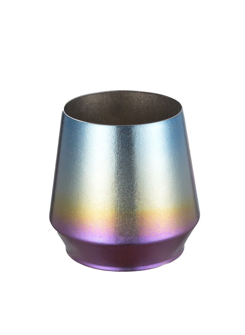 LETIOSA أكواب قهوة تيتانيوم مزدوجة الجدران 200 مل - كوب مائل مثالي، كوب إسبرسو وكوب شاي معزول للسفر، والتخييم، والمكتب، وديكور المنزل - إكسسوارات مكتبية أنيقة - Image 1