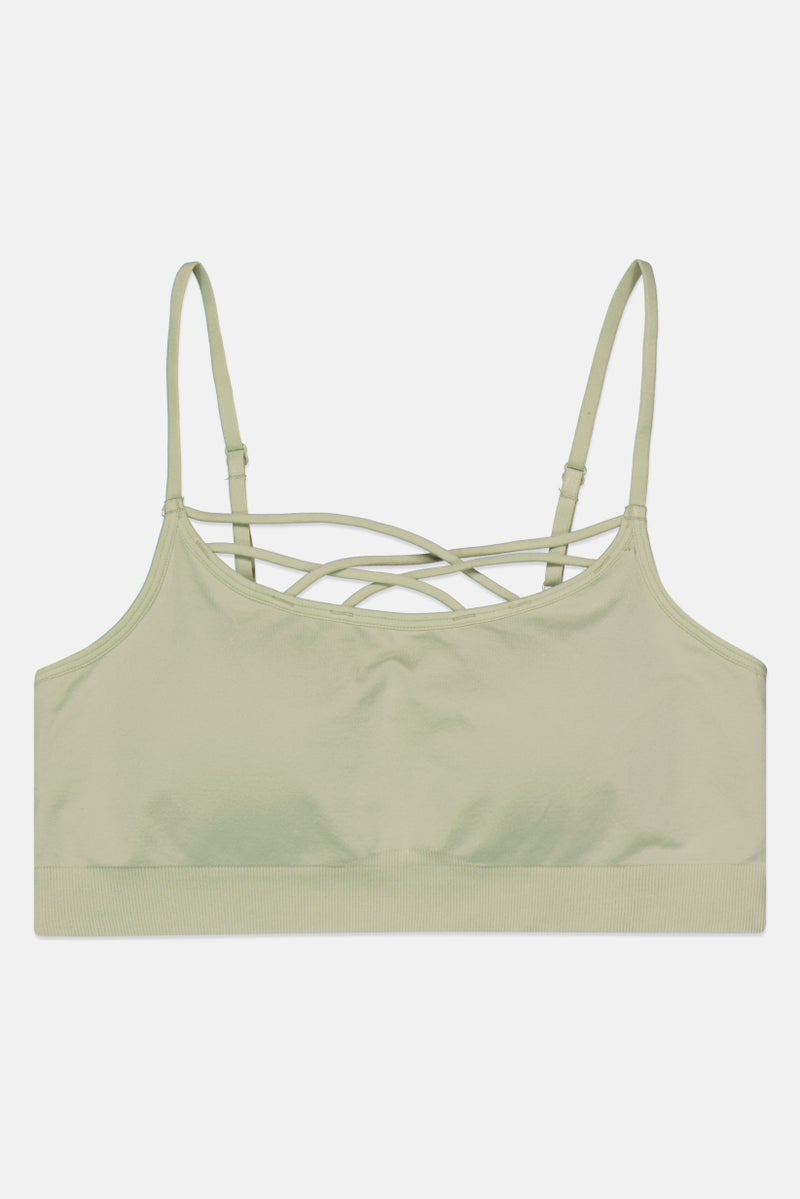Etam Women Padded Bralette, Sage - Image 1