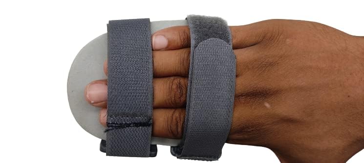WMIO Hand Resting Aluminium Splint, Wrist Hand Orthosis Full Cockup Stroke & Paralysis For Arthritis (For Right Hand, M) - Image 3