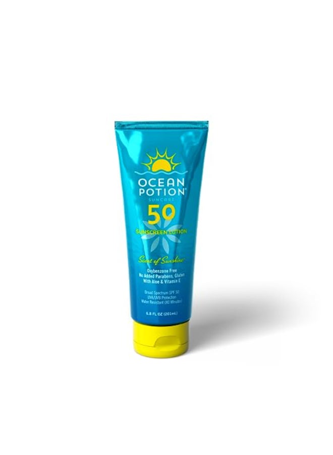 Ocean Potion Sunscreen Lotion SPF50 68oz - Image 1