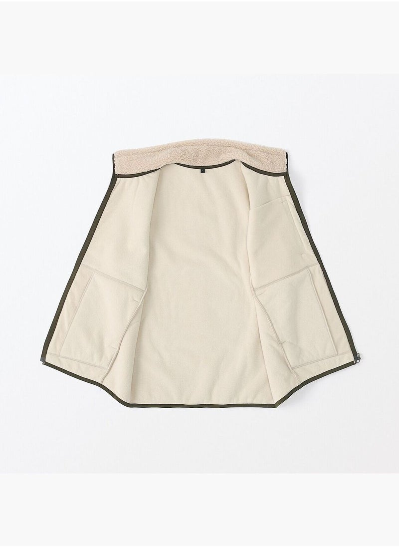 MUJI - Boa Fleece Vest - Image 1
