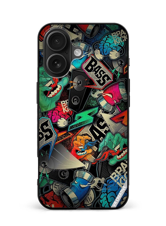 VR CREATIVE Protective Case Cover For Apple iPhone 16  Design Multicolour