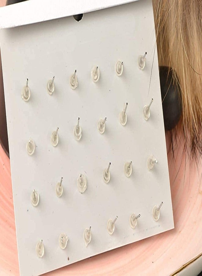 STRIPES® essentials Multi Colour Pearl Stud Different Design Earrings set for Women & Girls Earrings Combo of Earrings for All Occasion Marriage, Birthday,Daily Waer (12 Pairs) - Image 2