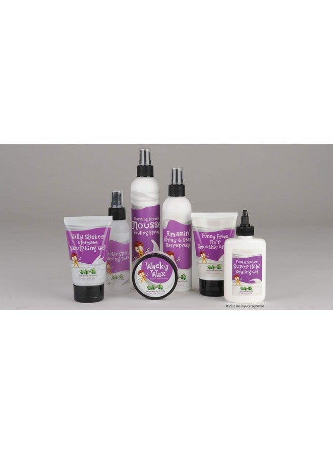 Snip-its Funky Spiker Kids Hair Gel For Boys 4Oz Kids Hair Product Super Hold No Flake Styling Gel For Kids Boys Hair Gel Natural Hair Gel For Kids Made In Usa Salon Quality Kid Friendly - Image 4