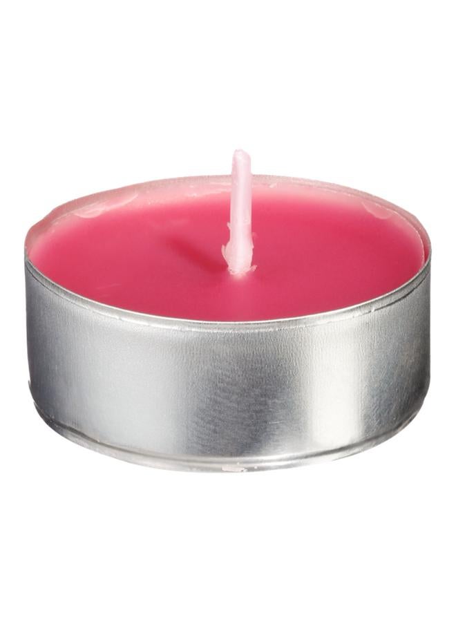 atmosphera Nina 30-Piece Long Lasting Aroma Rose Scented Candle Set Pink 350G - Image 1