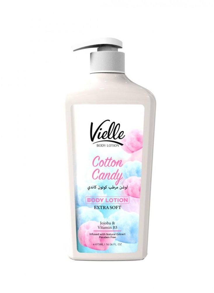Vielle Cotton Candy Body Lotion Extra Soft 475 ml  - Image 1
