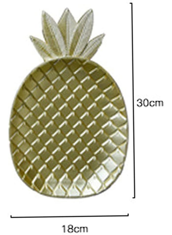 Luxury Gold Pineapple Decorative Serving Tray – Multifunctional Jewelry Holder & Snack Bowl for Home, Party, Kitchen & Restaurant Table Décor – Elegant Modern Centerpiece Storage Dish - Image 3