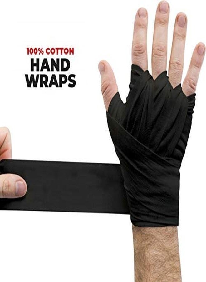 Forgesy Gloves Inner Boxing Gloves for Men Women Youth - Thick Knuckle Padding - Breathable Fabric Hand Wraps Heavy Bag Gloves 108” inch. - Image 3