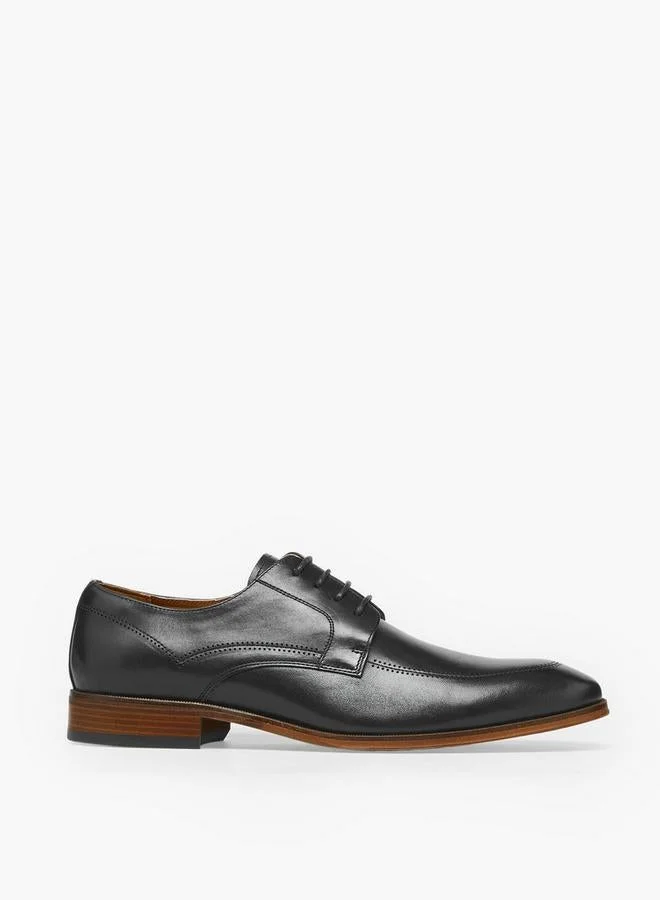 دوتشيني Women Leather Lace-Up Derby Shoes