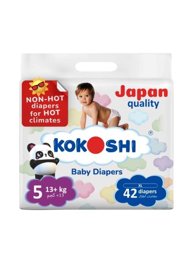 Diapers Size 5 13+kg - 42 Diapers
