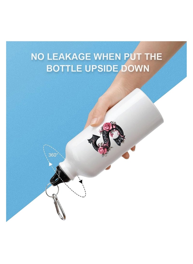 برينت شوب فور مي قارورة مياه مطبوعة بحروف أولية - حافظ على رطوبة جسمك بأناقة مع الإصدار المحدود من قارورة ماء مطبوعة بحروف أولية - هدية أنيقة لعيد الميلاد - للأصدقاء والعائلة - Image 3