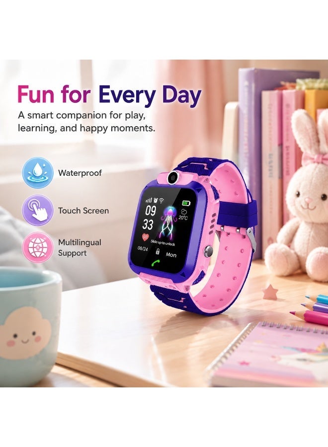 GroveMade Kids Smart Watch for Boys & Girls – Touchscreen Smartwatch with Camera, Games, Alarm, Music Player & More – Fun & Educational Gift for Children – Easy to Use - Image 3