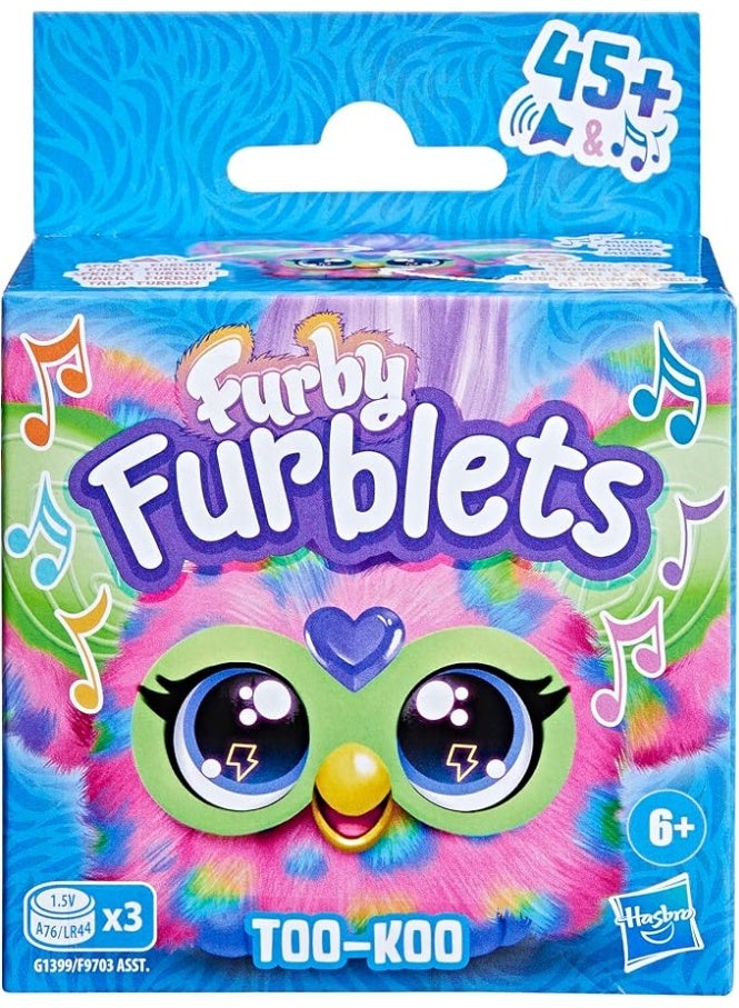 فربي لعبة تو كو ميني فريند، ٤٥+ صوتًا وموسيقى، تتحدث فقط، ألعاب قطيفة إلكترونية مُجددة للأطفال من سن ٦ سنوات فما فوق، متعددة الألوان - Image 2