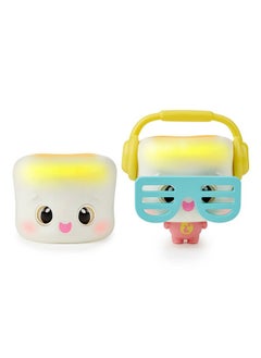 WowWee My Squishy Little Marshmallow Interactive Doll Collectible With Accessories Mel (White)  - Image 1