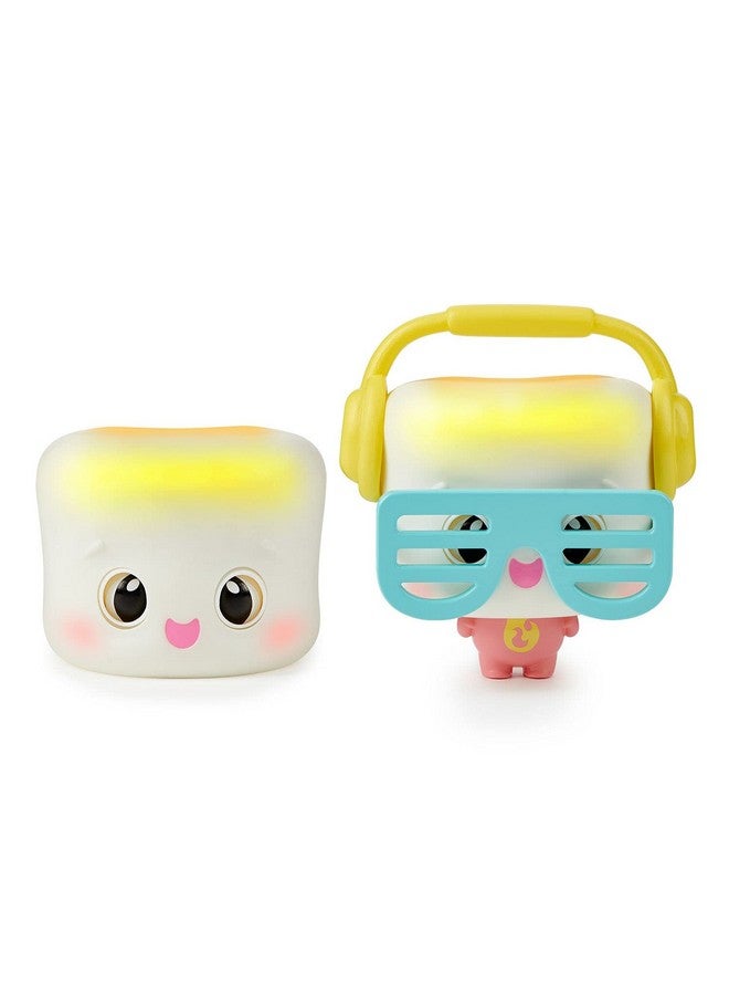 WowWee My Squishy Little Marshmallow Interactive Doll Collectible With Accessories Mel (White) - Image 1