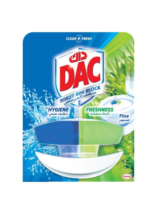 DAC Toilet Cleaner Duo Active Pine – 60ml Pack of 4  Powerful Freshness & Hygiene - Image 1