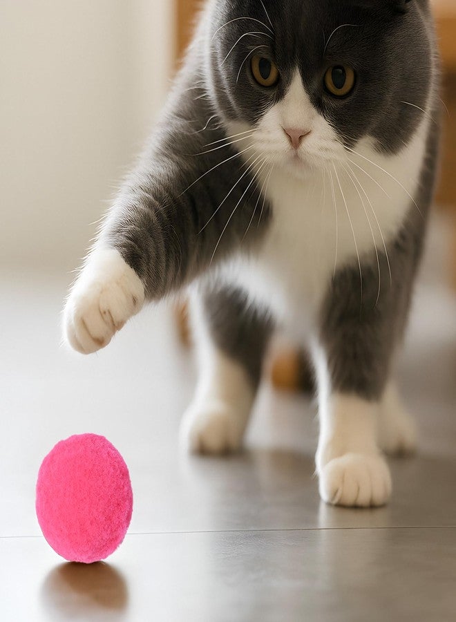 Gallipower 30 Pcs Soft Plush Cat Ball,Cat Toy Balls,Bulk Cats Toys,Puff Balls,Fuzzy Colorful Cats Ball for Pet Playing Exercising - Image 5
