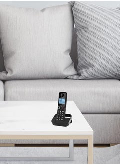ألكاتل هاتف F860 Smart Call الأسود اللاسلكي الرقمي مع مفتاح مخصص  - Image 3