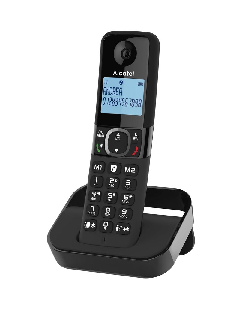Alcatel F860 Smart Call Black Digital Cordless Telephone With Dedicated Key  - Image 2