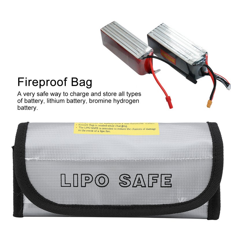 Fireproof Bag LiPo Battery ExplosiOn Proof Safety Bags Pouch Charging Protection Sack - Image 4
