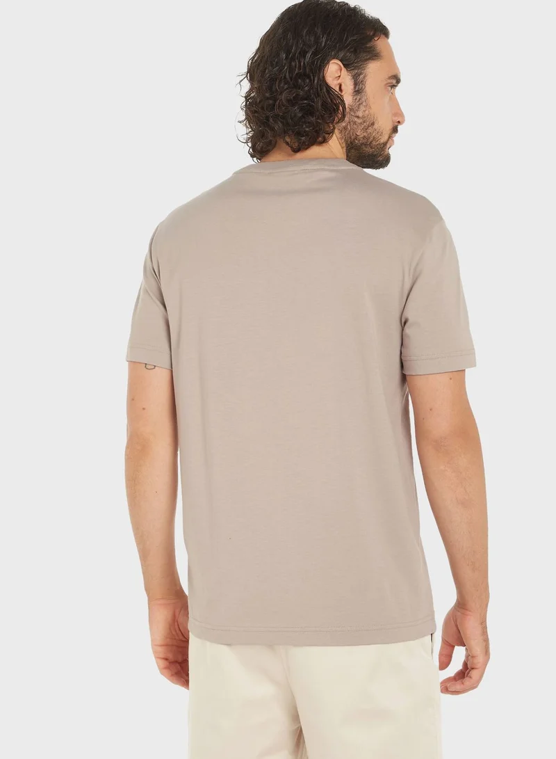 CALVIN KLEIN Logo Crew Neck T-Shirt