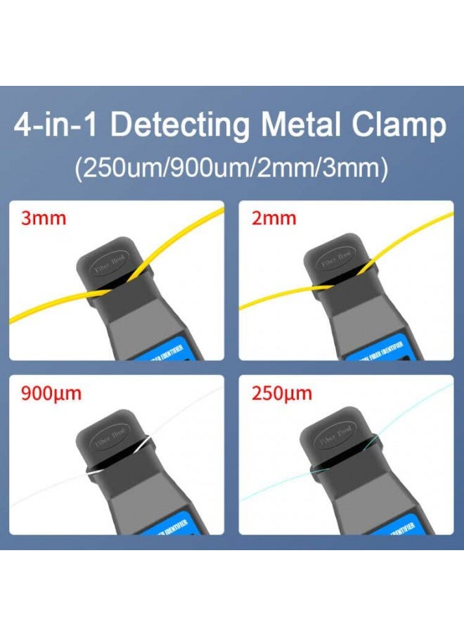 D YEDEMC D YEDEMC Live Optical Fiber Identifier with Wave Respond 800-1700nm Built in 10KM VFL and Optical Power Meter OPM Functions FTTH Tool (YD-3309D)  - Image 3