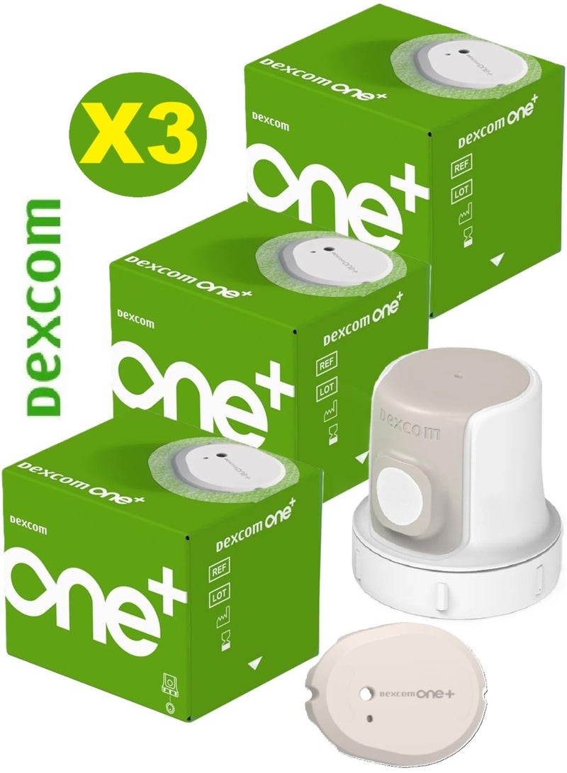 ديكسكوم  عدد 3 مستشعر جلوكوز الدم ديكسكوم ون يُقدم مراقبة مستمرة لمستوى الجلوكوز بدقة وسرية تامة قياس بدون وخز أو مسح أو معايرة مقاوم للماء ( أمريكي الصنع ) - Image 1