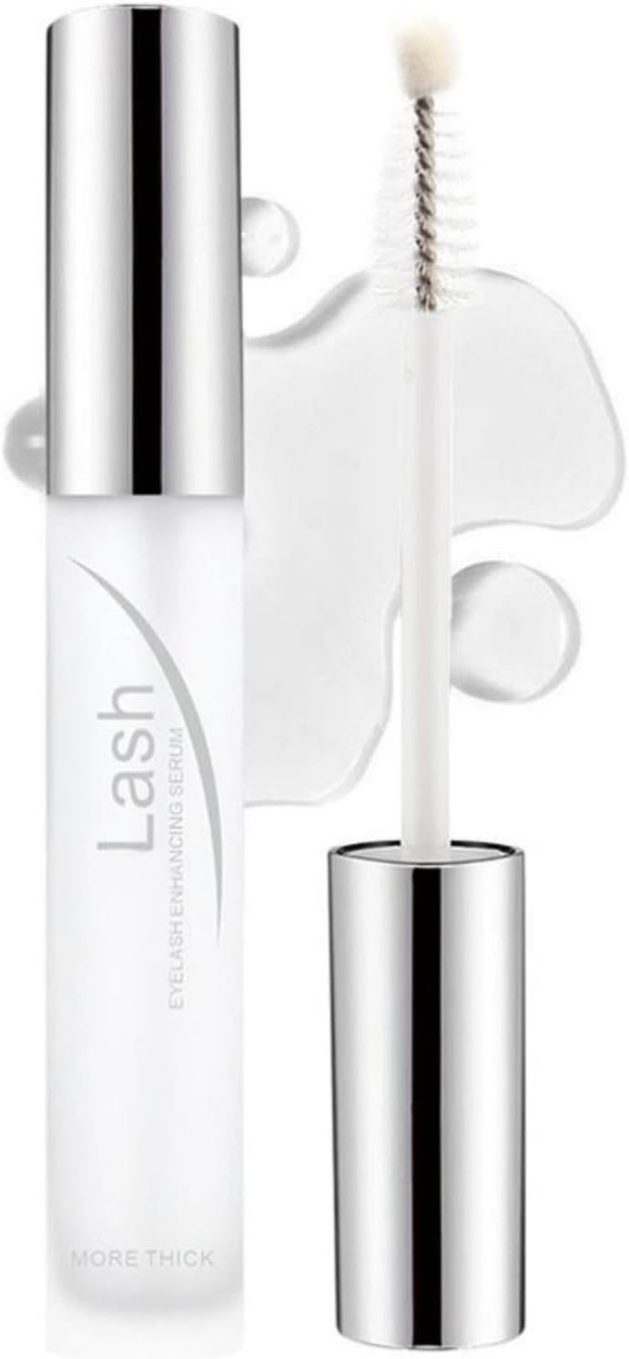 Lash Serum Waterproof and Sweatproof Eyelash Serum for Growth and Thickness with Natural Plant Formula Nourishes Lashes Lash Growth with Precision Brush Design for Easy 1PC