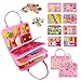 TenFans Montessori Busy Board for Toddlers 35 Years Sensory Toys for Fine Motor Skills Felt Travel Activity Board with Zipper - Image 2