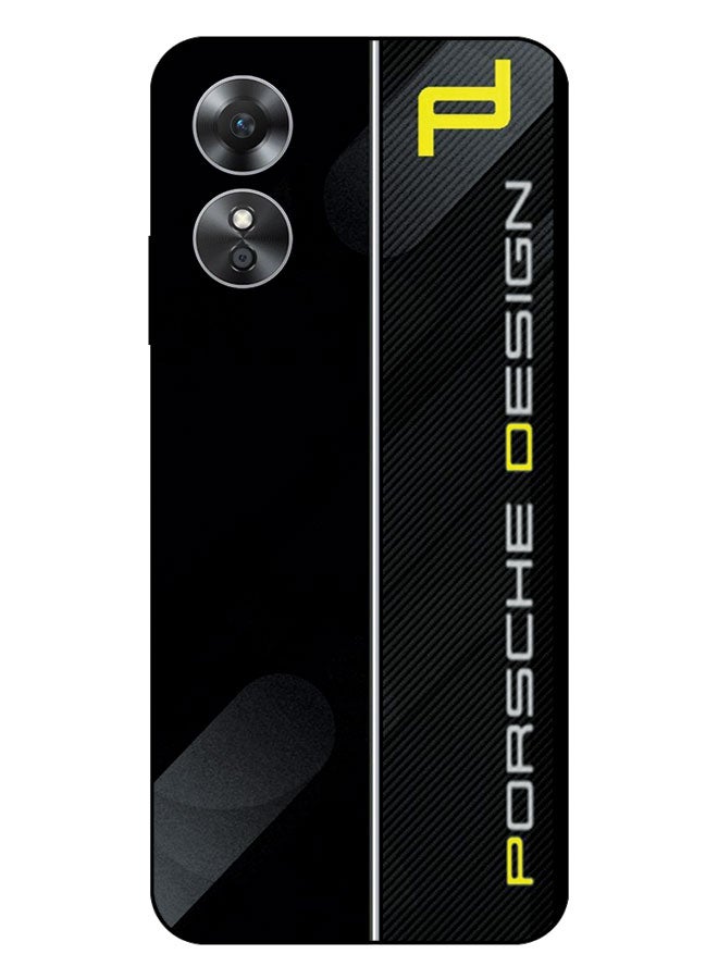 EYE CATCH Printed Protective Case Cover For Oppo A17  -  Porsche Design - Image 1